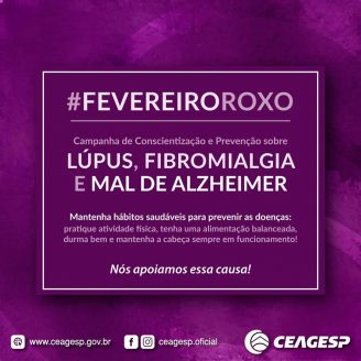 Campanha Fevereiro Roxo